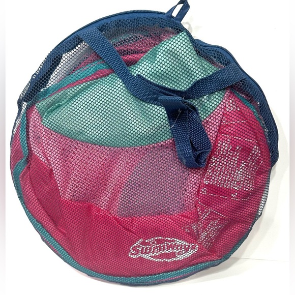 NEW, SwimWays Baby Spring Float Step 1 Sun Canopy 9-24 Months New Red Swim - Picture 2 of 3